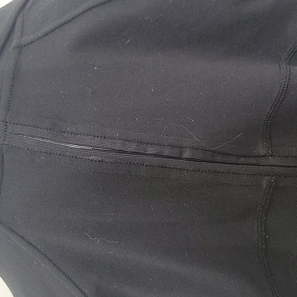 Lululemon Athletica Black Utility Jacket with High Collar SIZE 6 - Picture 9 of 10